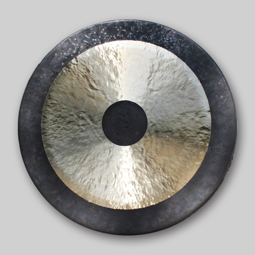 A large deep rim gong deals